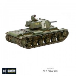 Russian KV 1/2Heavy tank  WWII 28mm 1/56th (no box) WARLORD GAMES