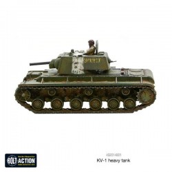 Russian KV 1/2Heavy tank  WWII 28mm 1/56th (no box) WARLORD GAMES