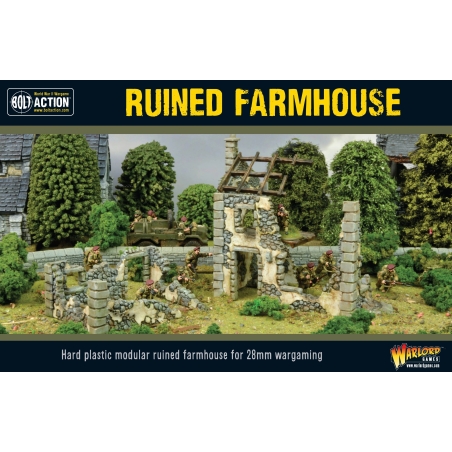 Ruined Farmhouse 28mm Terrain WARLORD GAMES