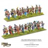 Landsknechts Zweihanders & Missile Troops (30) 28mm Renaissance WARLORD GAMES