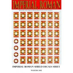 Imperial Roman Legionary shield shield transfers Decals Sheet WARLORD GAMES
