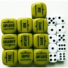 GREEN ORDER DICE & D6s SET BOLT ACTION (20) WWII WARLORD GAMES