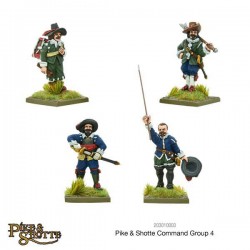 ECW Command 4 (4) 28mm Thirty Years War Pike & Shotte WARLORD GAMES