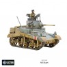 U.S. or British M3 or M3A1 "Stuart" Light tank WWII 28mm 1/56th (no box) WARLORD GAMES