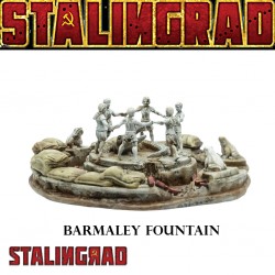 STALINGRAD - Barmaley Fountain 28mm Terrain scale WWII WARLORD GAMES