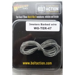 Barbed Wire (3 meters) 28mm Terrain scale WWII WARLORD GAMES