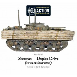 Sherman Duplex Drive (lowered screens)