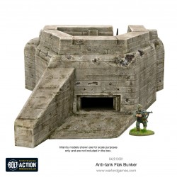 Flak Bunker 28mm Terrain Italeri WARLORD GAMES (no box)