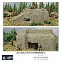 Flak Bunker 28mm Terrain Italeri WARLORD GAMES (no box)