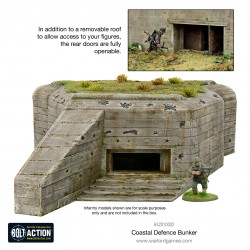 Coastal Defence Bunker  28mm Terrain Italeri WARLORD GAMES (no box)