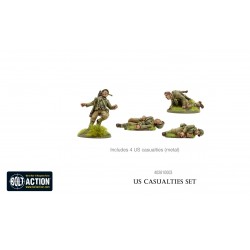 US Casualties 28mm WWII (4) WARLORD GAMES