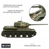 Russian T34/85 Medium tank WWII 28mm 1/56th (no box) WARLORD GAMES