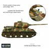 Russian T34/85 Medium tank WWII 28mm 1/56th (no box) WARLORD GAMES