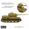 Russian T34/85 Medium tank WWII 28mm 1/56th (no box) WARLORD GAMES