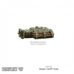 KONFLIKT '47 Soviet T34/ZP Turret WARLORD GAMES
