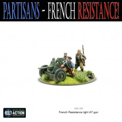 French Resistance light anti-tank gun WARLORD GAMES