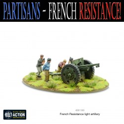 French Resistance Light Artillery WARLORD GAMES