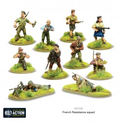 French Resistance Squad WARLORD GAMES