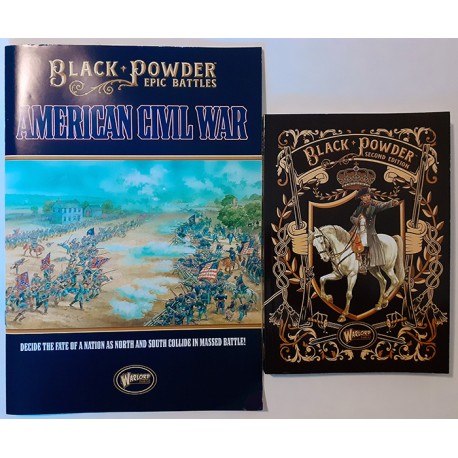Black Powder Rule book (Soft Cover) & B.P. Epic Battles WARLORD GAMES
