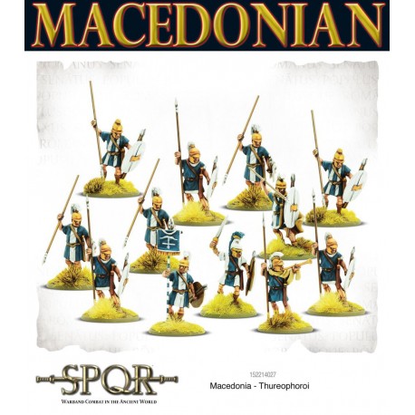 SPQR: Greek Macedonian Thureophoroi 28mm Ancient WARLORD GAMES