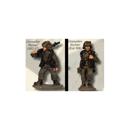 German Panzer Lehr Grenadier LMG Team 28mm WWII ARTIZAN DESIGN