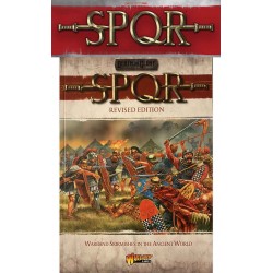 SPQR REVISED EDITION RULEBOOK + REFRENCE CARD - DEATH OR GLORY! WARLORD GAMES
