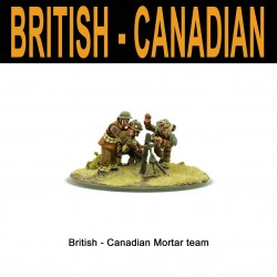 British Army 3" Mortar Team 28mm WWII WARLORD GAMES
