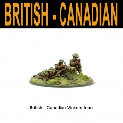 British Army Vickers MMG Team 28mm WWII WARLORD GAMES