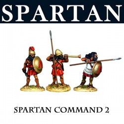 Greek Spartan Command 2 28mm Ancients FOUNDRY