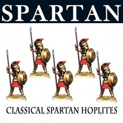 Greek Classical Spartan Hoplites (5) 28mm Ancients FOUNDRY