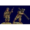 U.S. American Airborne Bazooka Team B 28mm WWII ARTIZAN DESIGN