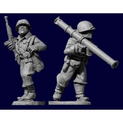 U.S. American Infantry Bazooka Team B 28mm WWII ARTIZAN DESIGN