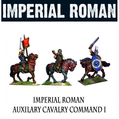 Imperial Roman Auxiliary Cavalry Command I 28mm Ancients FOUNDRY