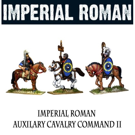 Imperial Roman Auxiliary Cavalry Command II 28mm Ancients FOUNDRY