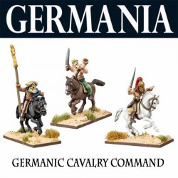 Germanic Cavalry Command! (3) 28mm Ancients FOUNDRY