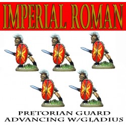 Imperial Roman Praetorian Guard Advancing w/Gladius 28mm Ancients FOUNDRY