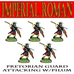 Imperial Roman Praetorian Guard Attacking w/Pilum 28mm Ancients FOUNDRY