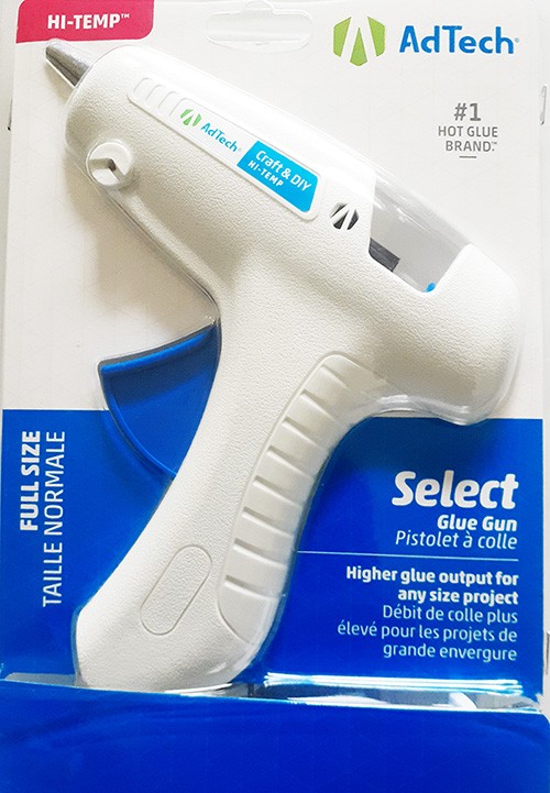 Select Hot Glue Gun Full Size Hi-Temp + glue sticks ADTECH - Frontline-Games
