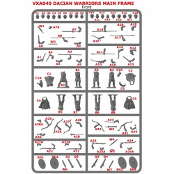 Ancient Dacians Warriors Sprue (8) 28mm Plastic VICTRIX MINIATURES