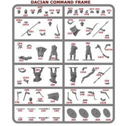 Ancient Dacians Command Sprue (6) 28mm Plastic VICTRIX MINIATURES