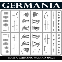 Germanic Warriors Sprue (60) 28mm Germania VICTRIX MINIATURES