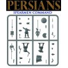 Persian Spearman Command Sprue (3) 28mm VICTRIX MINIATURES