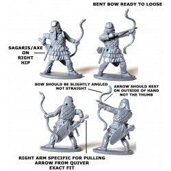 Persian Armoured Archers Sprue (4) 28mm VICTRIX MINIATURES