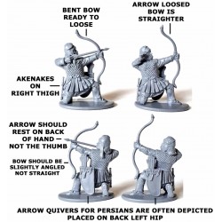 Persian Armoured Archers Sprue (4) 28mm VICTRIX MINIATURES