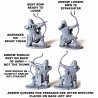 Persian Armoured Archers Sprue (4) 28mm VICTRIX MINIATURES