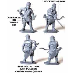 Persian Armoured Archers Sprue (4) 28mm VICTRIX MINIATURES