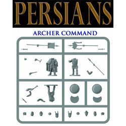 Persian Command Sprue (3) 28mm VICTRIX MINIATURES