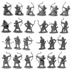 Persian Unarmoured Archers Sprue (4) 28mm VICTRIX MINIATURES