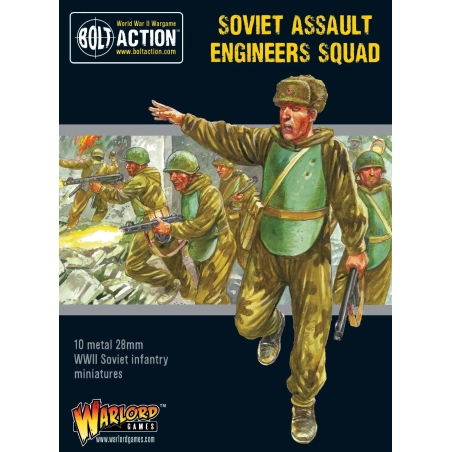 Russian Soviet Assault Engineers squad 28mm WWII WARLORD GAMES