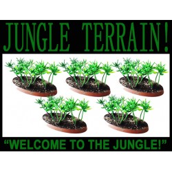 Low level Tropical plants 1 - JUNGLE TERRAIN! FRONTLINE GAMES